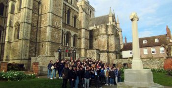 Rochester Cathedral - Séjour en Angleterre des 5eE et 5eF