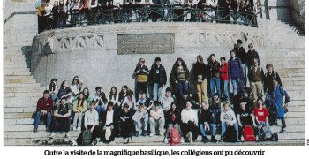 Pastorale des 4e du collège Bobée à Lisieux