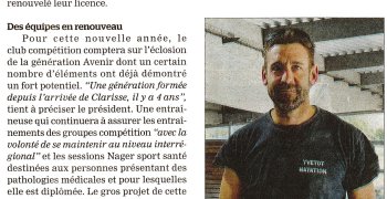 Projet ouverture RS25 -Section Natation avec Yvetot Natation