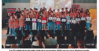 Cadets de la sécurité civile