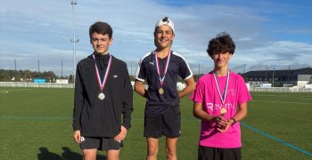 Podium 3e garçons